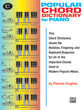 Popular Piano Chord Dictionary piano sheet music cover